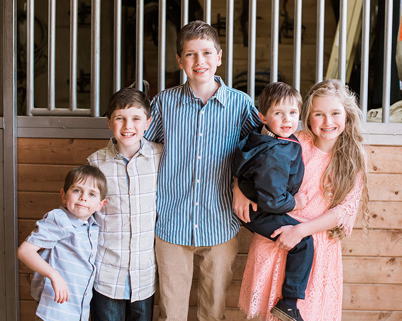 Haskett Kids - Blake, Ava, McCoy, Briggs, and Nash